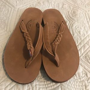 Women’s size 6 Rainbow flip flops